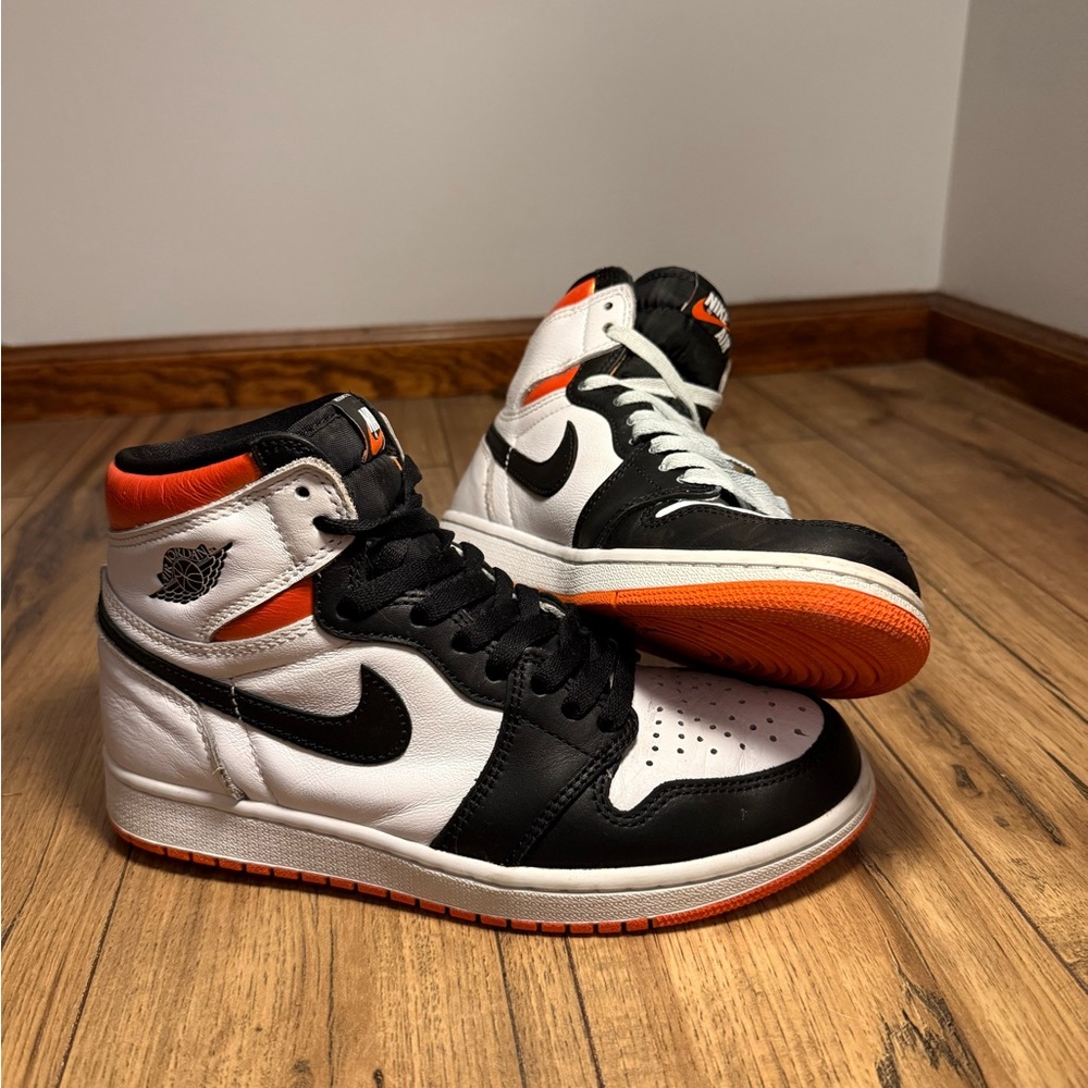 Nike Black and White High-Top Sneakers
